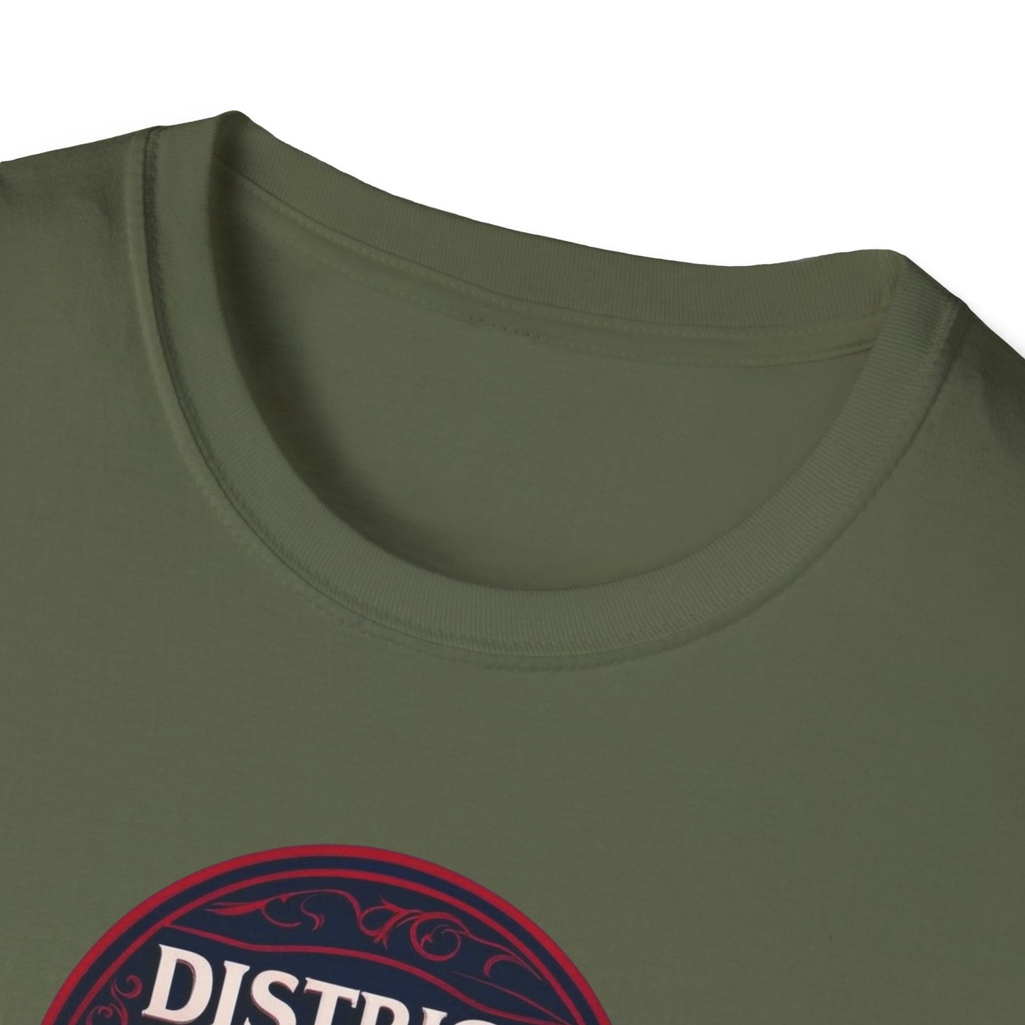 District of America, Washington DA, Unisex Softstyle T-Shirt - Psychonaut Swag