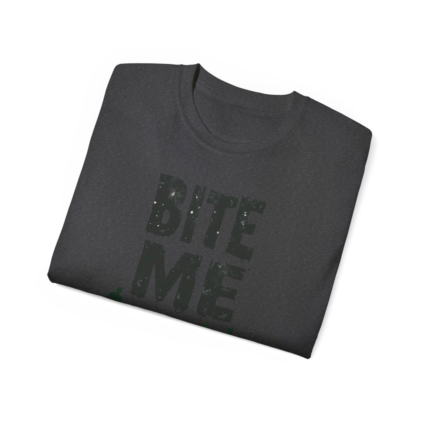 Bite Me, Unisex Ultra Cotton T-Shirt, Casual Wear, Gift for Halloween, Party Shirt, Humor Merch