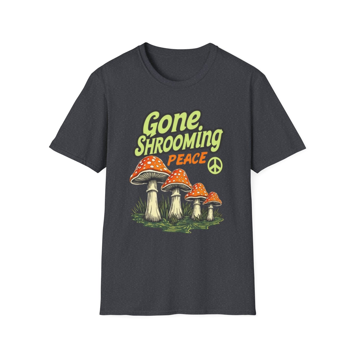 Gone Shrooming Unisex T-Shirt - Funny Mushroom Tee for Nature Lovers, Gift for Hikers, Campers, and Outdoor Enthusiasts - Psychonaut Swag