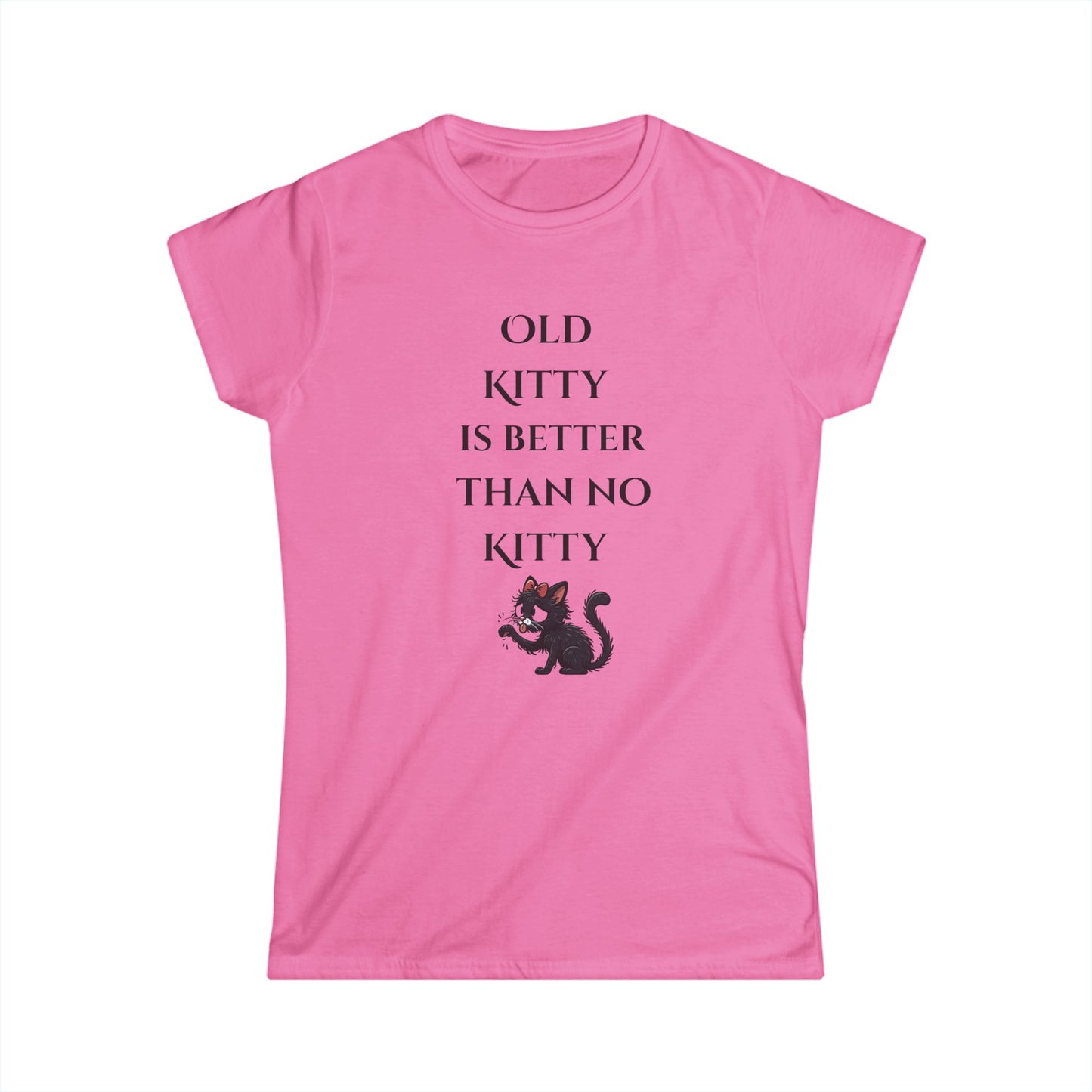 Old Kitty Women's Softstyle Tee