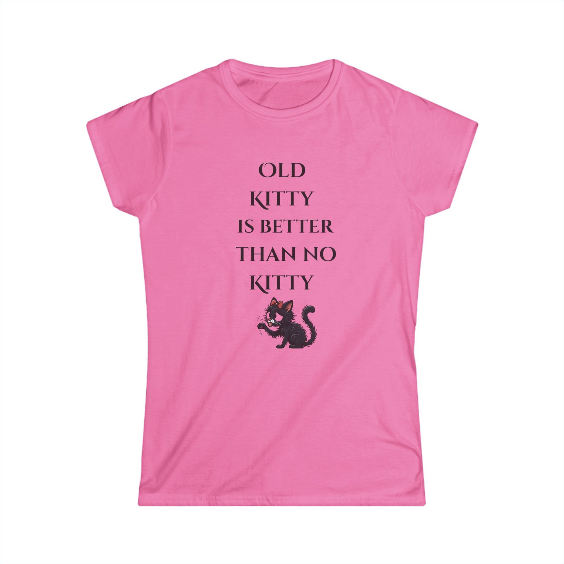 Old Kitty Women's Softstyle Tee - Psychonaut Swag