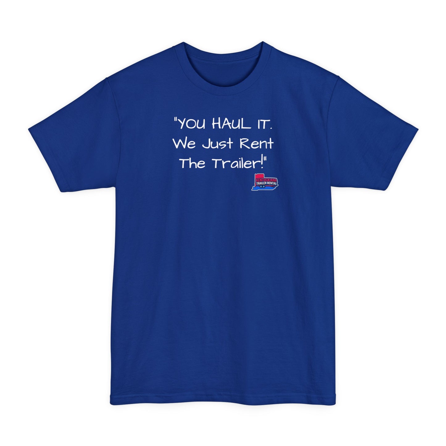 Tall mock1, Kentuckiana small biz swag, T-Shirt | Casual Souvenir Tee, Road Trip Gear, Gift for Trailer Owners, Fun Outdoor Wear, Unisex Apparel