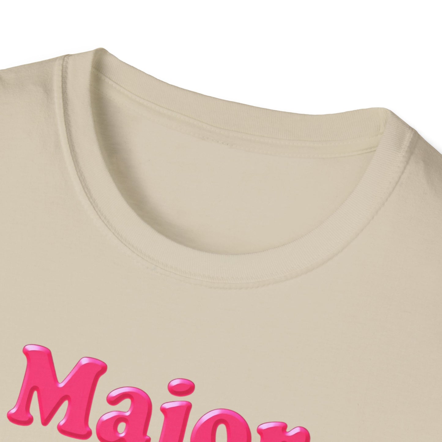 Major Feels Incoming Unisex T-Shirt, Fun Tee, Gifts for Friends, Casual Wear, Summer Fashion, Birthday Gift - Psychonaut Swag