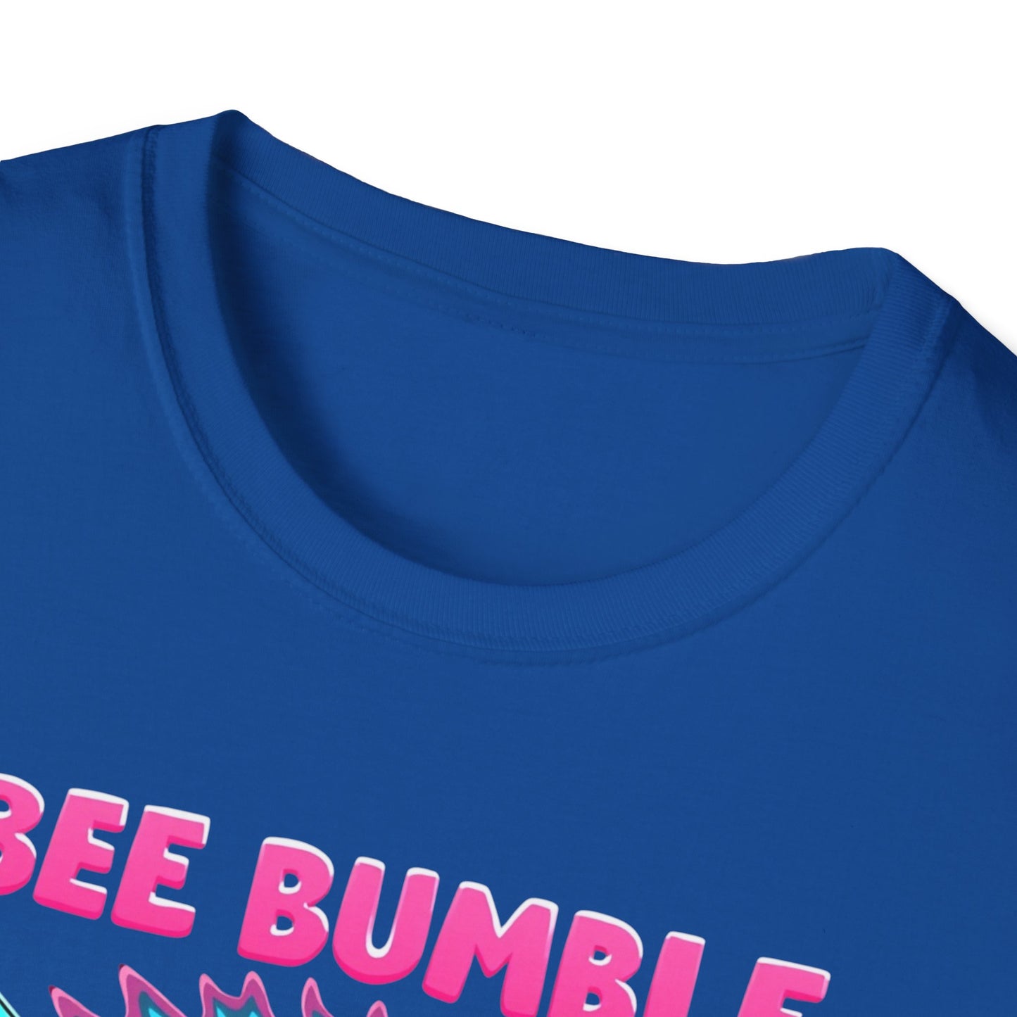 Bee Bumble T-Shirt, Retro Graphic Tee, Softstyle Unisex Shirt, Summer Fashion, Gift for Beekeepers, Eco-Friendly Tee - Psychonaut Swag
