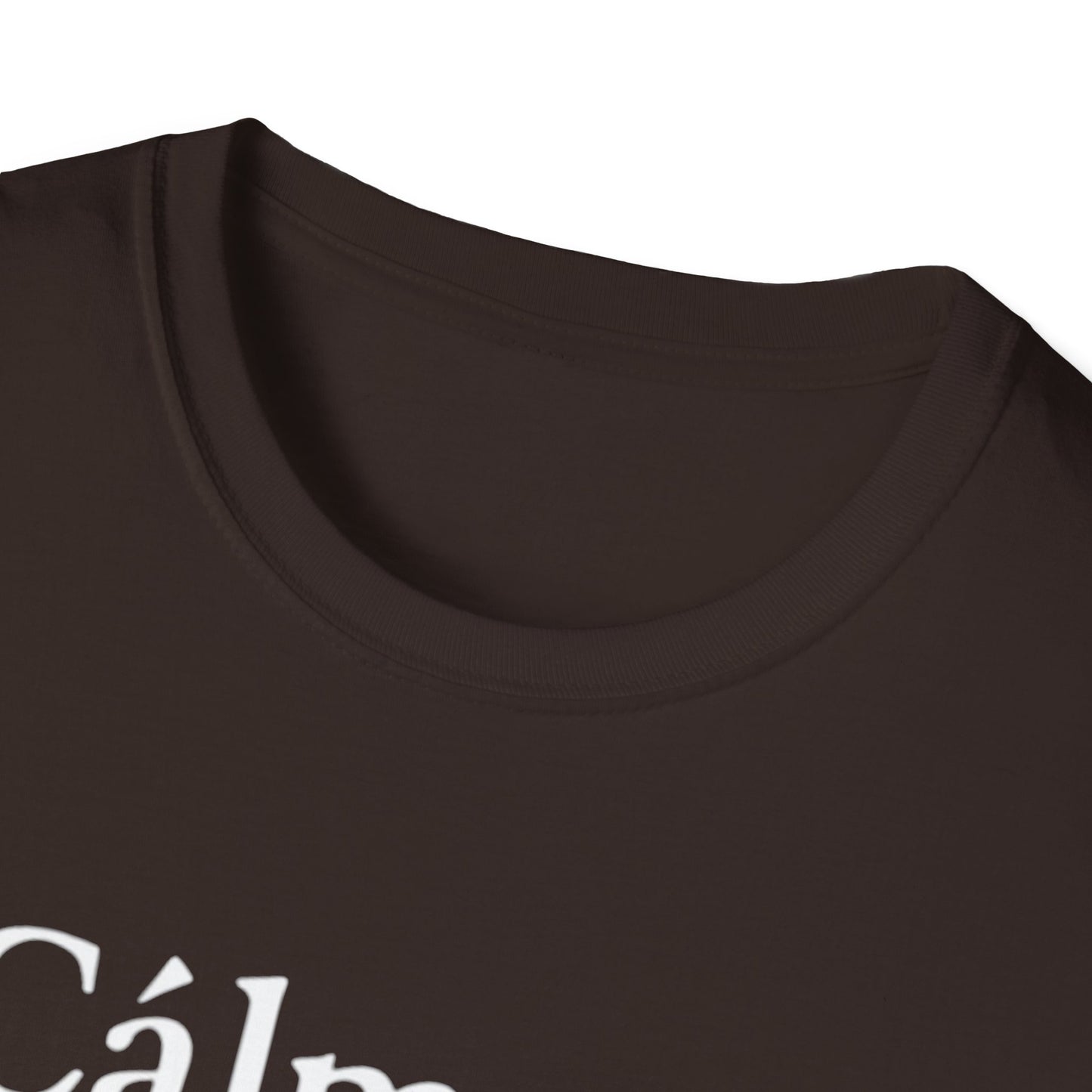 Calm down I’m here, Affirmation Unisex T-Shirt, Relax Shirt, Mindfulness Tee, Casual Wear, Gift for Yoga Lovers, Self-Care Reminder - Psychonaut Swag