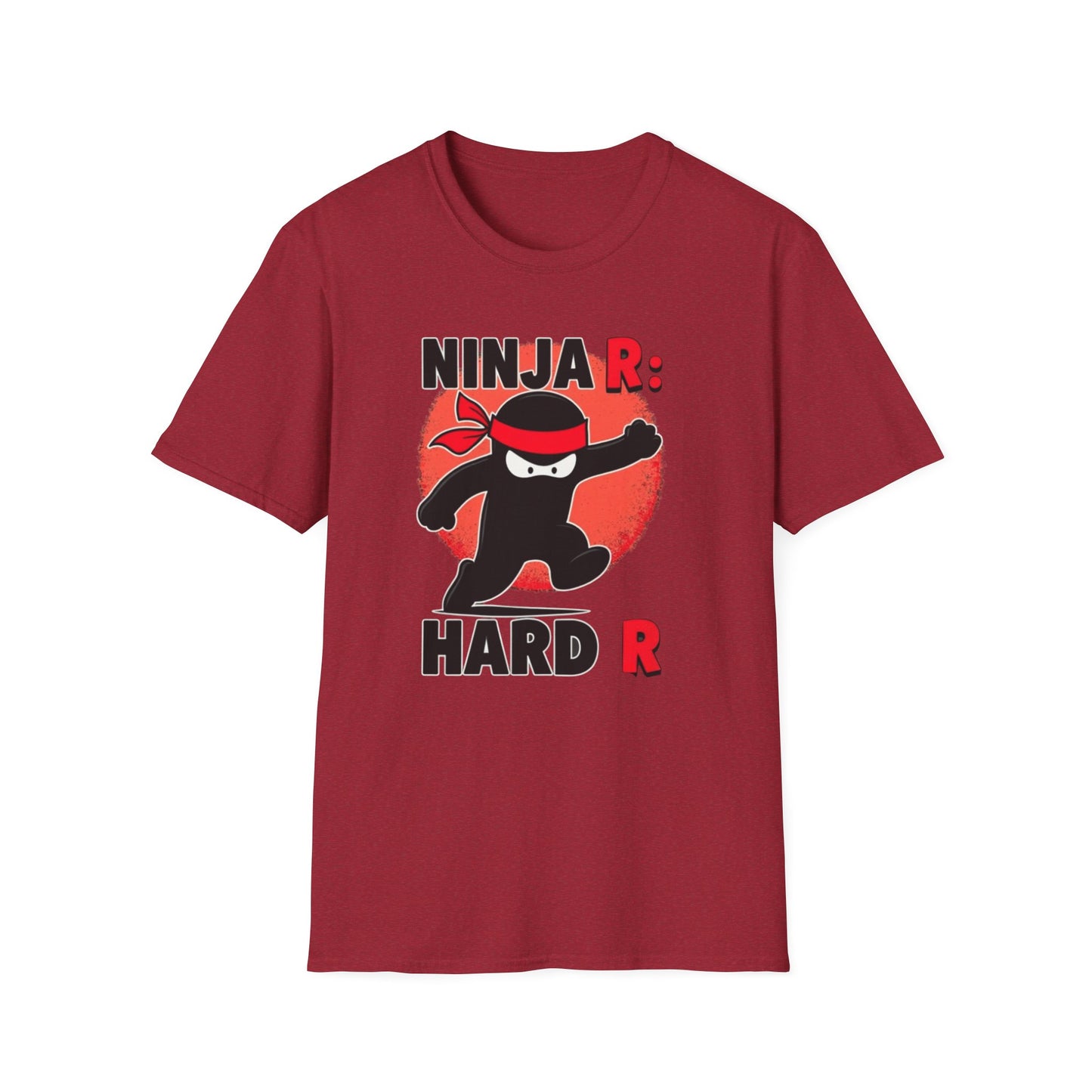Ninja R, Unisex Softstyle T-Shirt - Psychonaut Swag