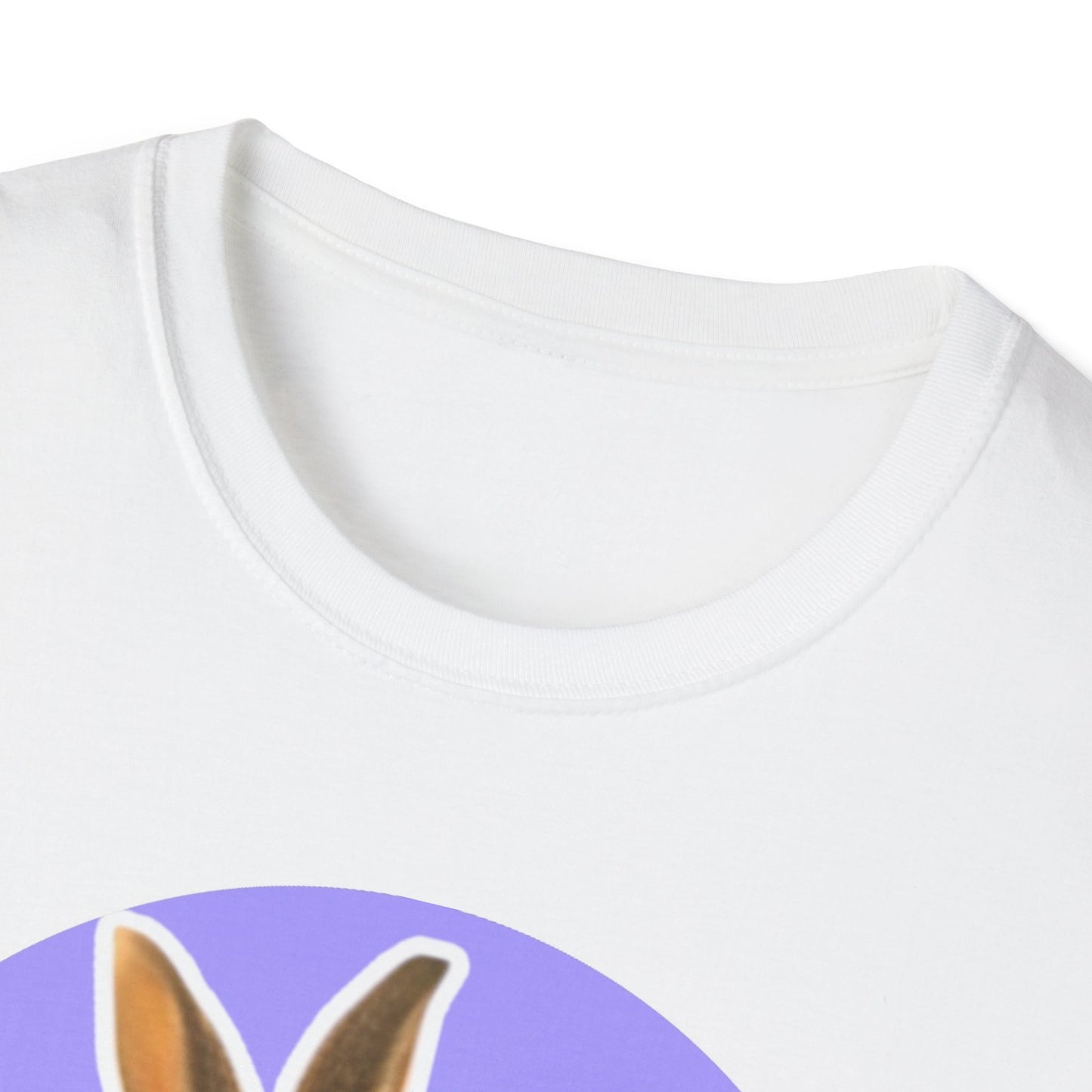 Easter Bunny and Chic, Unisex Softstyle T-Shirt