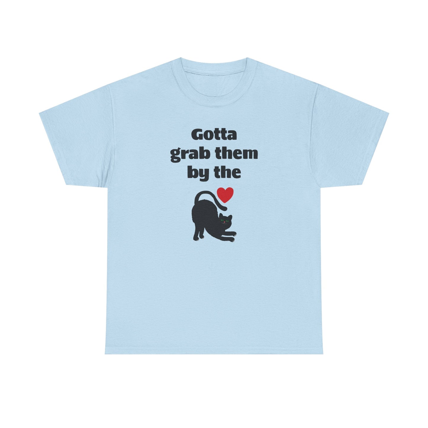 Grab the Cat, Unisex Heavy Cotton Tee - Psychonaut Swag
