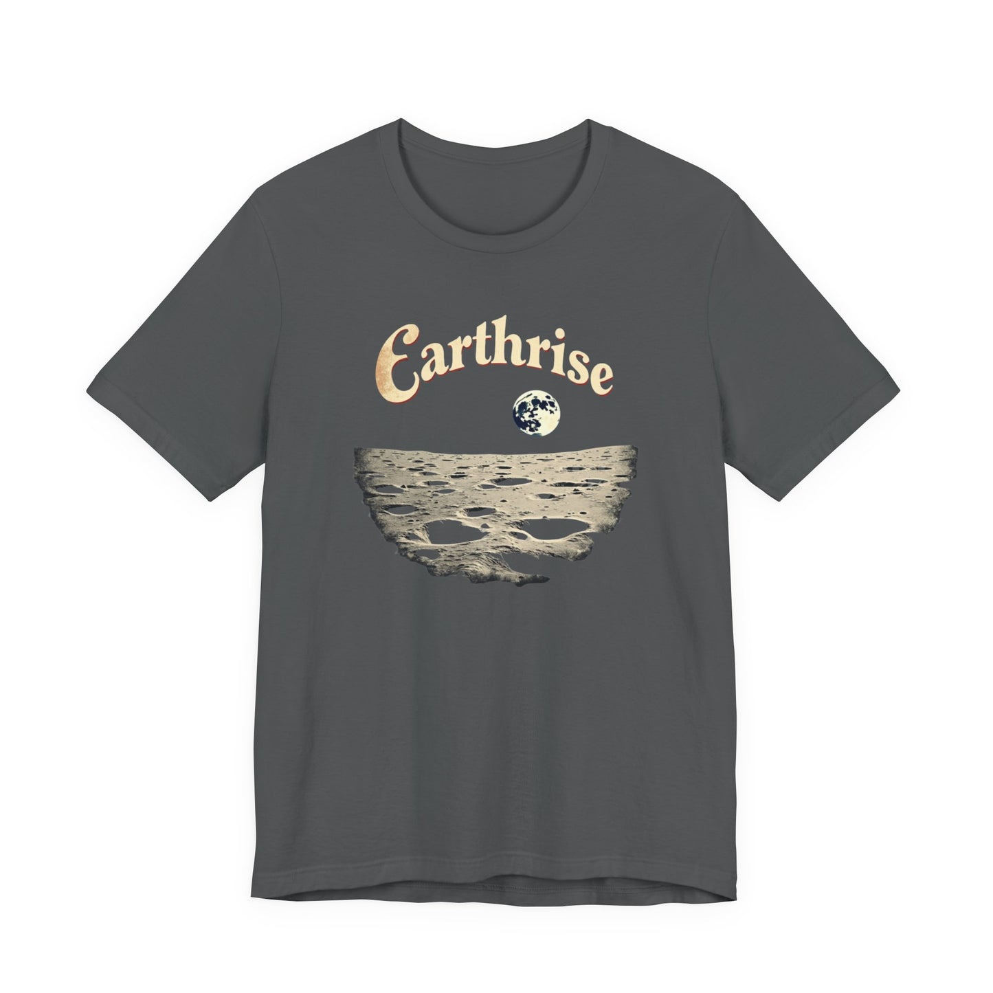 Earthrise Unisex Tee | Vintage Style Graphic Shirt, Eco-Friendly Apparel, Gift for Nature Lovers, Casual Wear, Astronomy Gift