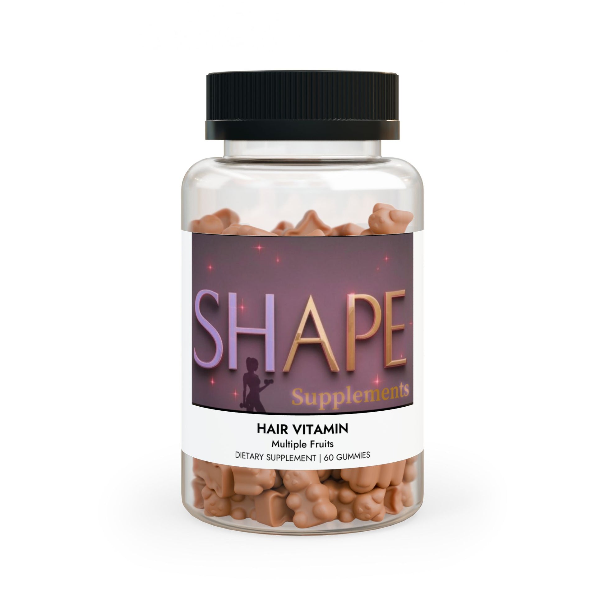 Shape Supplements Hair Vitamin Gummies (60 Gummies) - Psychonaut Swag