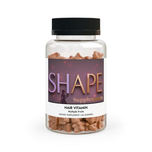 Shape Supplements Hair Vitamin Gummies (60 Gummies) - Psychonaut Swag