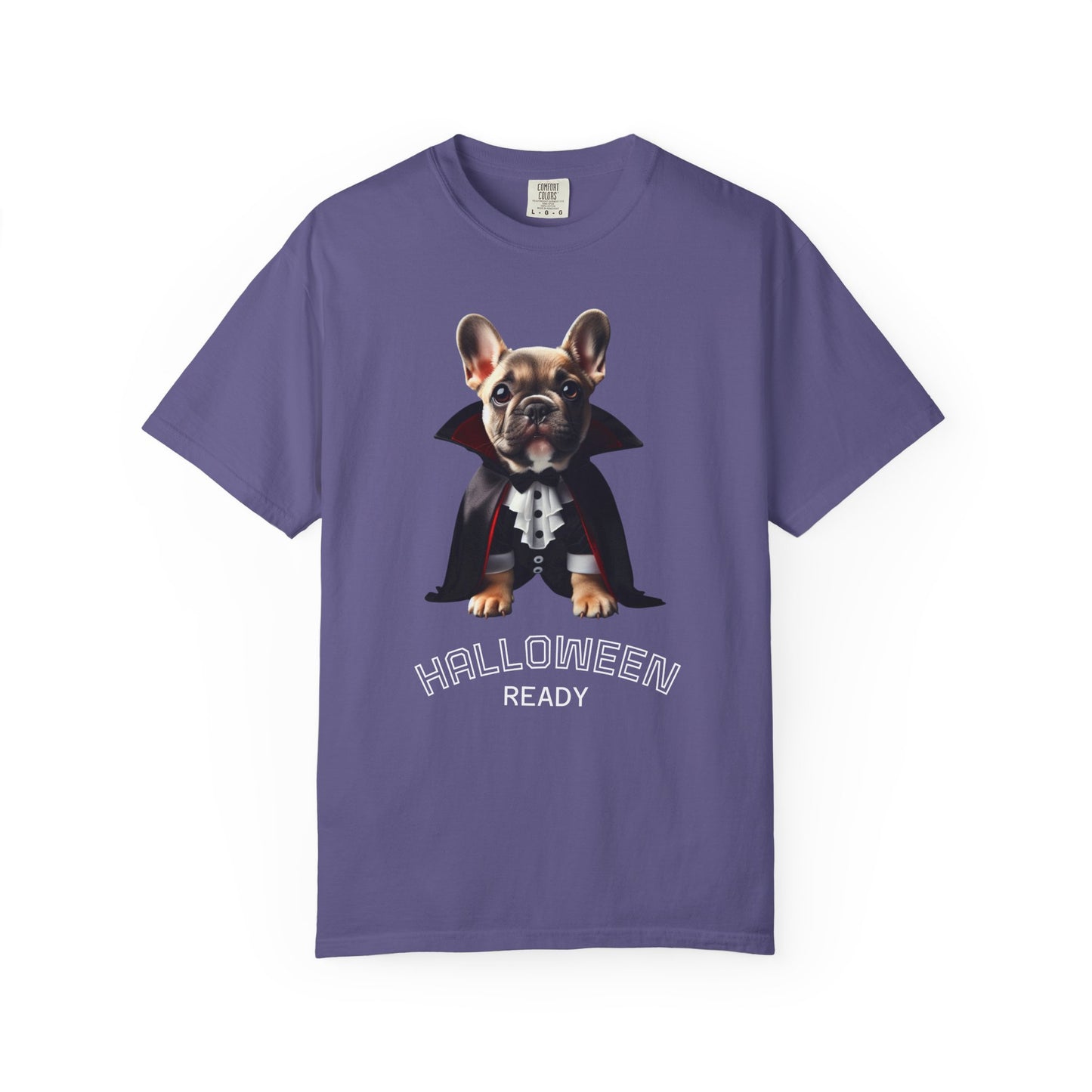 Funny French Bulldog Vampire T-Shirt, Pet Lover Gift, Halloween Costume Tee, Dog Theme Apparel, Unisex Graphic Shirt