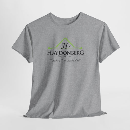 Haydonberg Turning the Lights On, Unisex Heavy Cotton Tee
