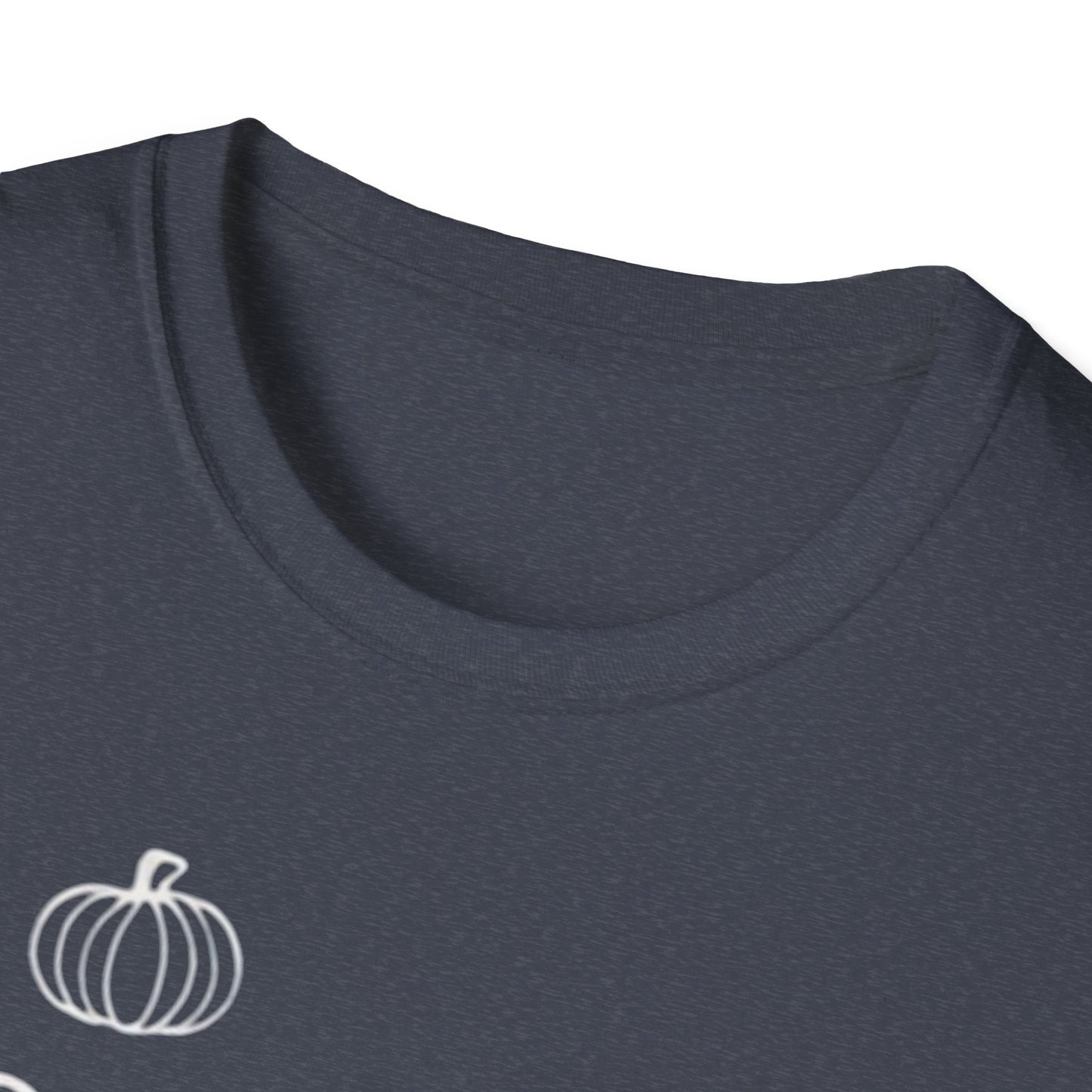 Pumpkin Season, Unisex Softstyle T-Shirt - Casual Wear, Fall Fashion, Halloween, Harvest Celebration, Gift Idea