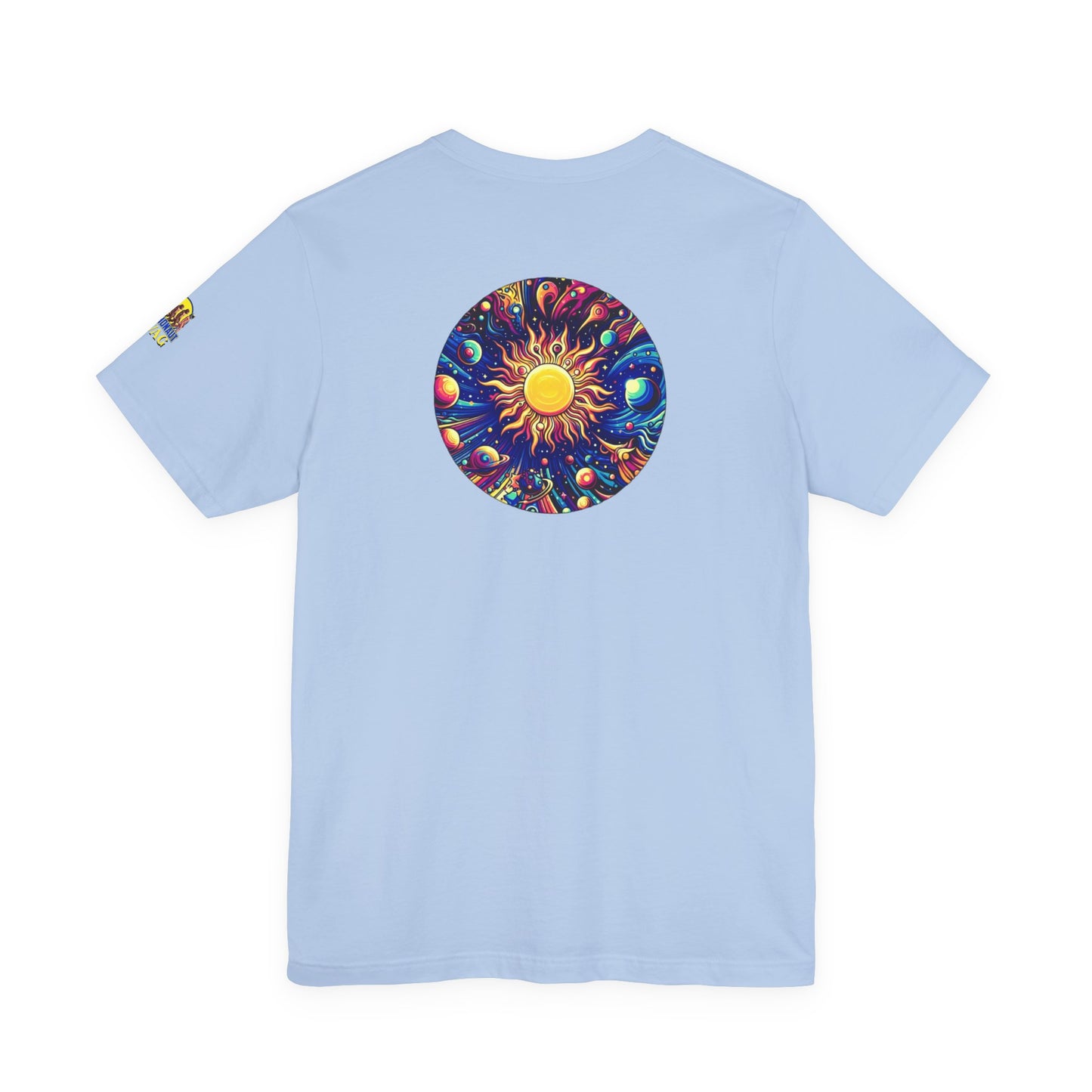 Psychonaut Staple solar system, Unisex Jersey Short Sleeve Tee