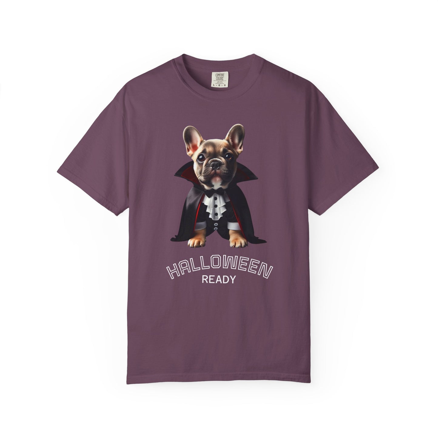 Funny French Bulldog Vampire T-Shirt, Pet Lover Gift, Halloween Costume Tee, Dog Theme Apparel, Unisex Graphic Shirt