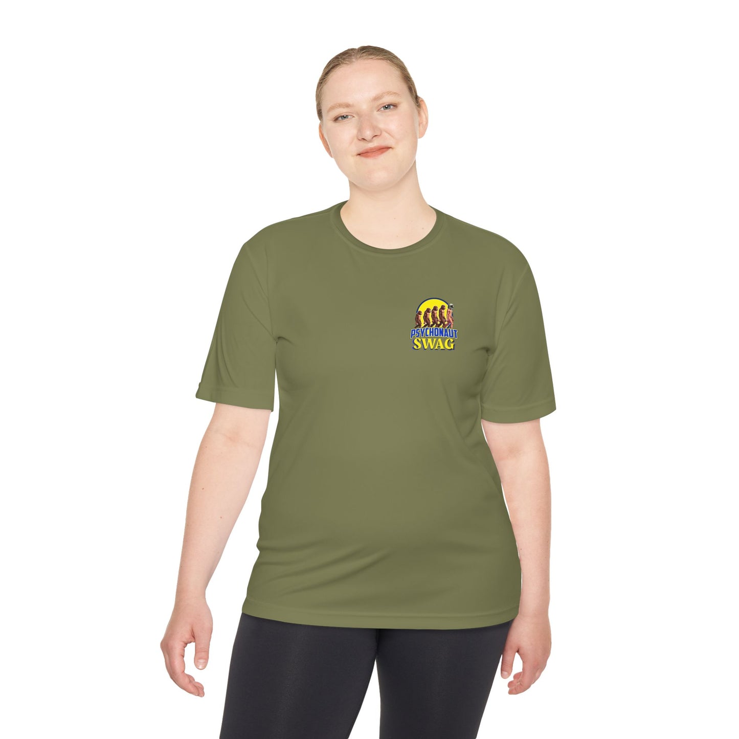 Psychonaut Swag, Small Biz, Unisex Moisture Wicking Tee, Workout Shirt, Gift for Car Enthusiasts, Casual Wear, Summer Activewear
