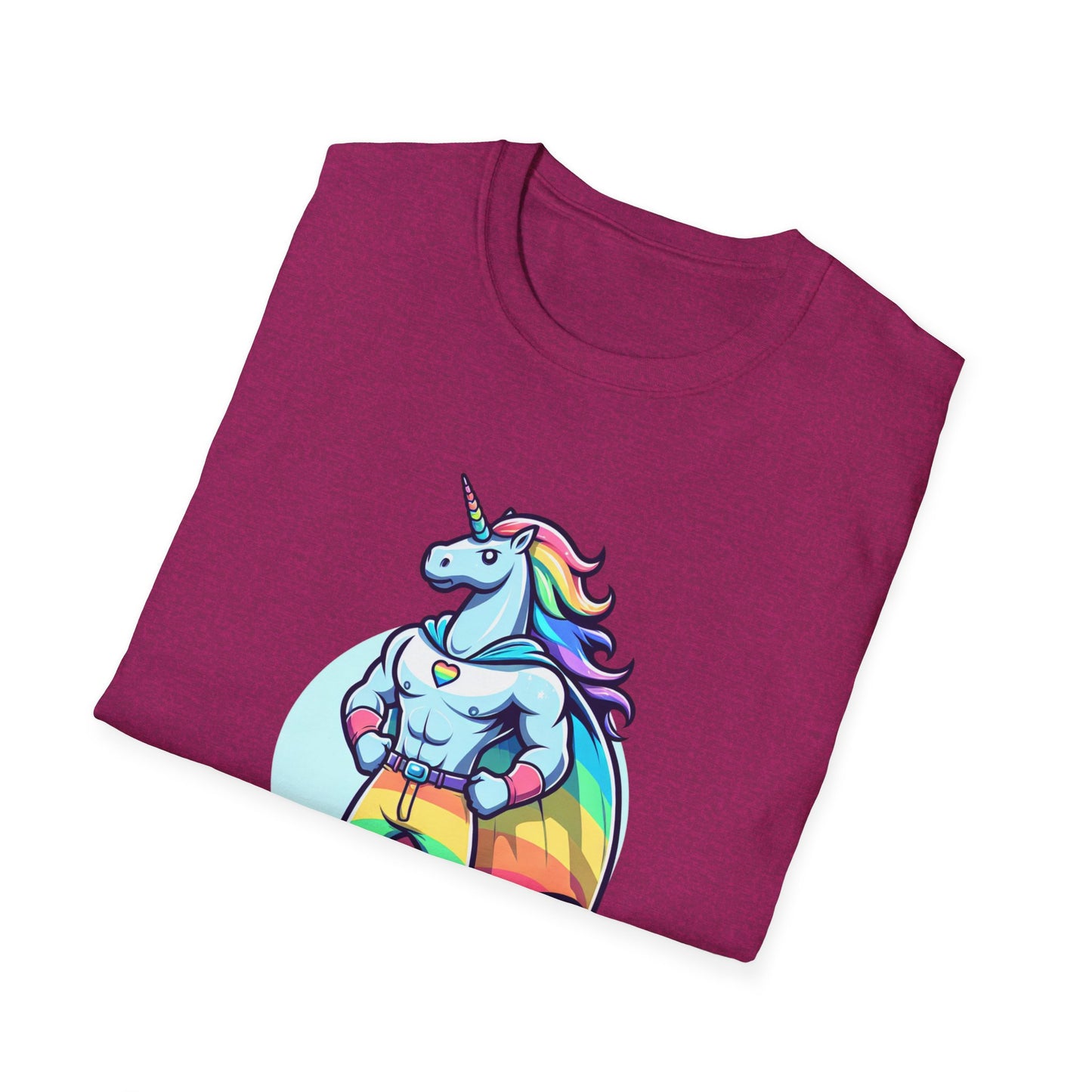 Dad Unicorn Superhero T-Shirt - Psychonaut Swag