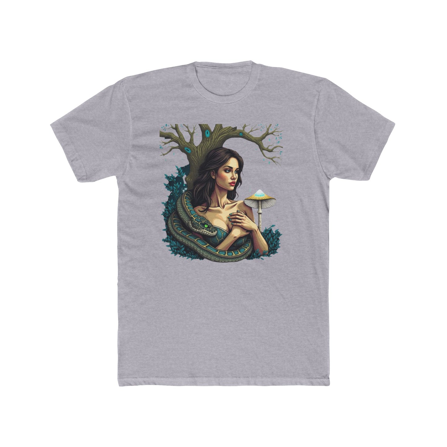 Forbidden Fruit, Enchanted Forest Graphic Tee | Nature Lover Shirt, Bohemian Apparel, Unique Gift, Casual Wear, Art Tee - Psychonaut Swag