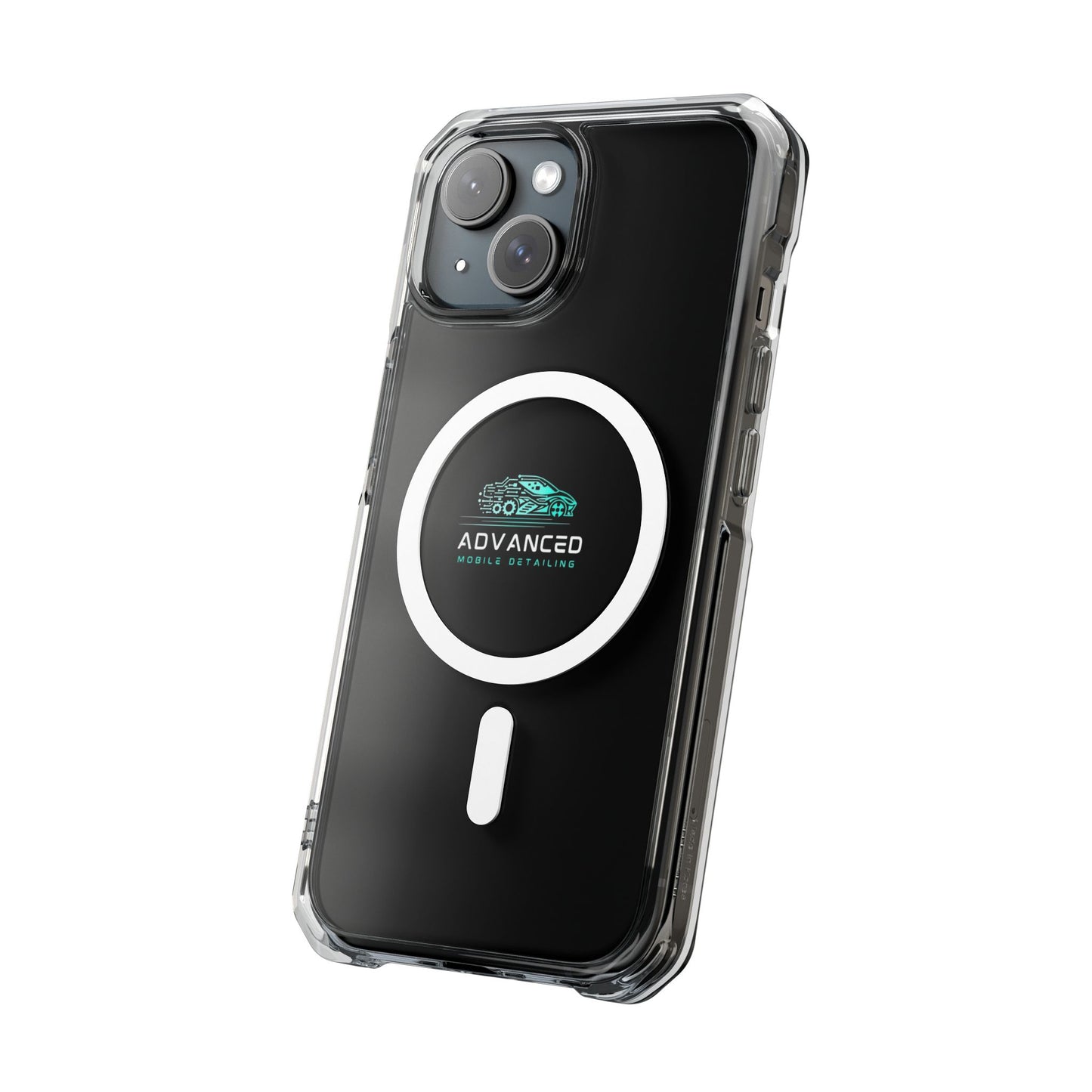Advanced Mobile Detailing, Phone Case for Car Enthusiasts, Clear Protective Shell, Advanced Mobile Detailing, Customizable Gift, Stylish Phone Accessory