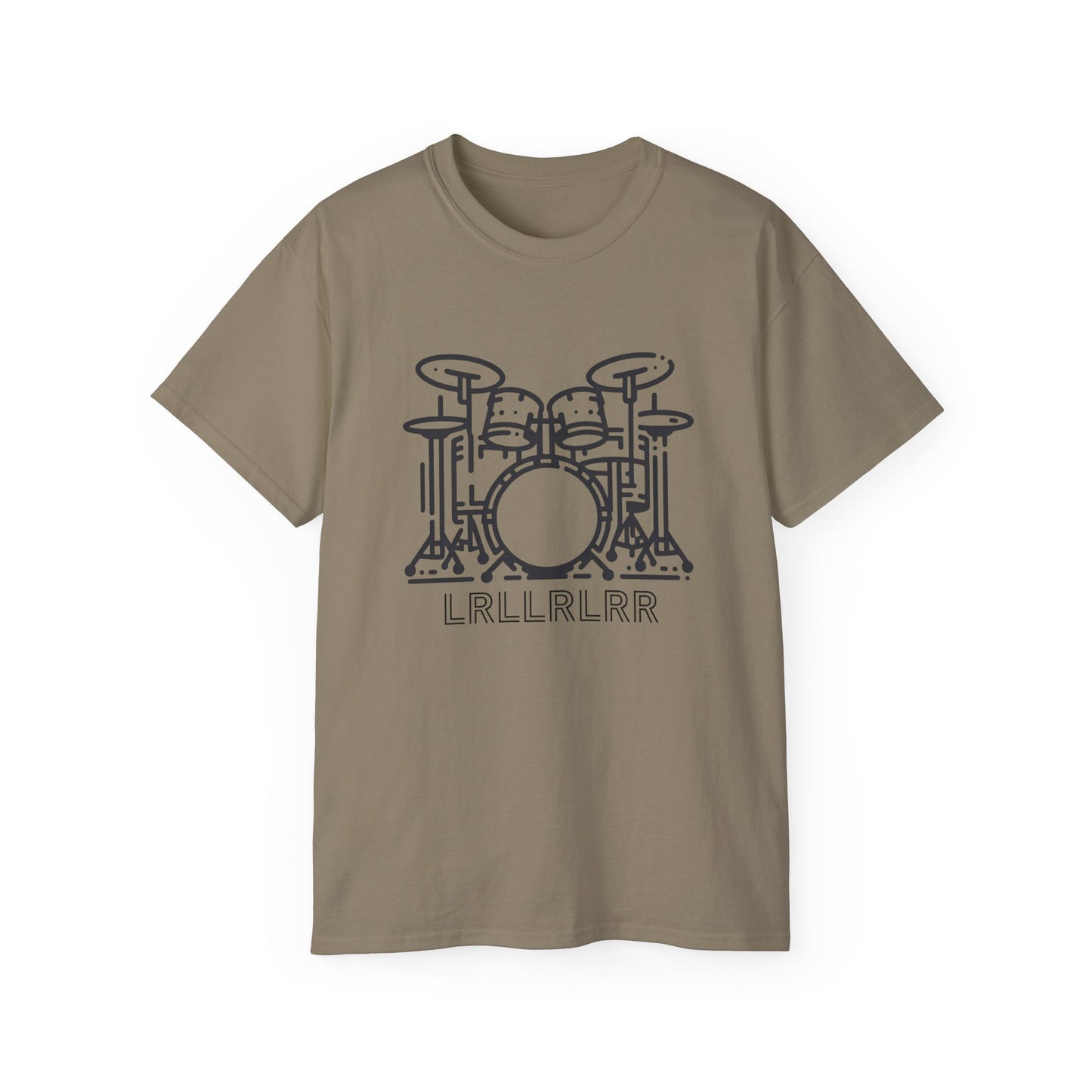 Drum-A-Diddle, Drumset Paradiddle, Unisex Ultra Cotton Tee - Psychonaut Swag