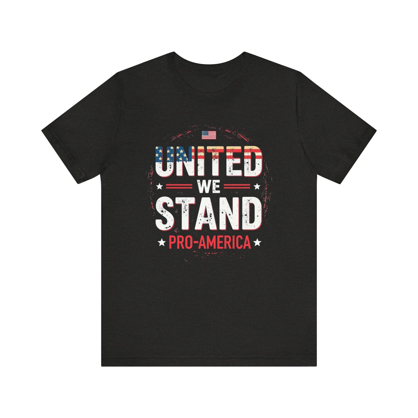 United We Stand Pro-America Unisex Tee - Casual Patriotic Shirt - Psychonaut Swag
