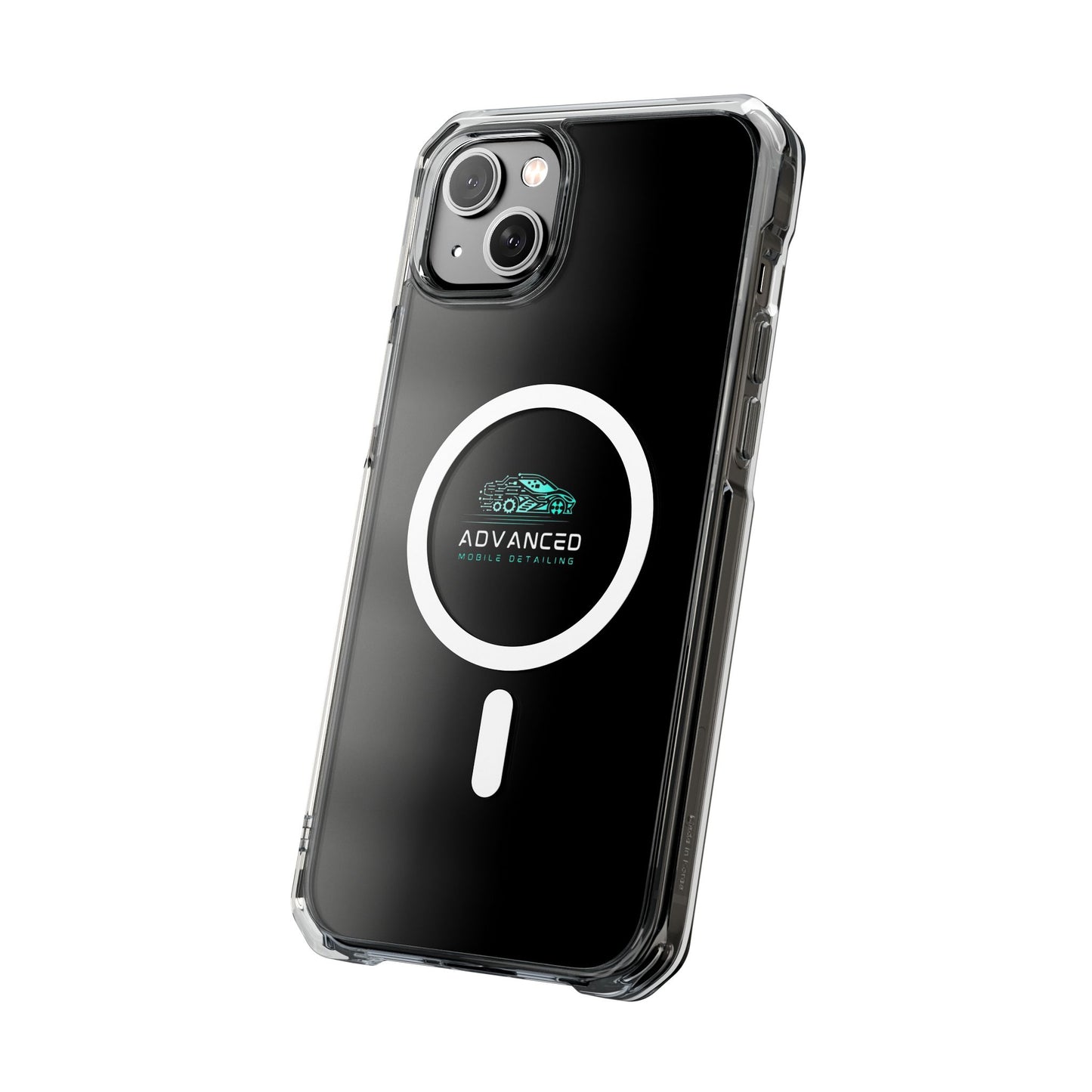 Advanced Mobile Detailing, Phone Case for Car Enthusiasts, Clear Protective Shell, Advanced Mobile Detailing, Customizable Gift, Stylish Phone Accessory