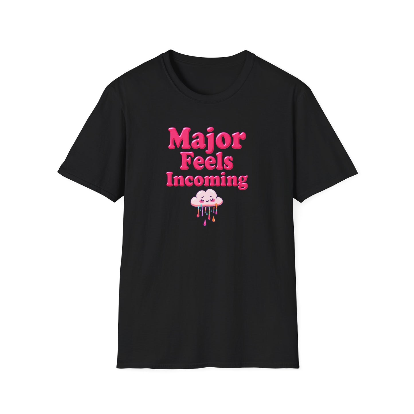 Major Feels Incoming Unisex T-Shirt, Fun Tee, Gifts for Friends, Casual Wear, Summer Fashion, Birthday Gift - Psychonaut Swag