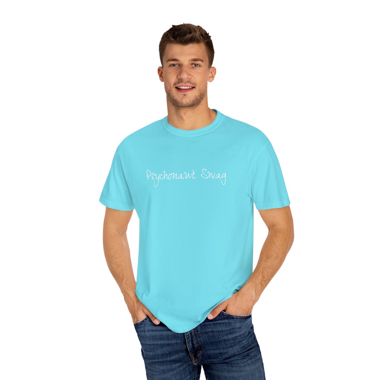 Psychonaut swag staple, Mermaid, Unisex Garment-Dyed T-shirt - Psychonaut Swag