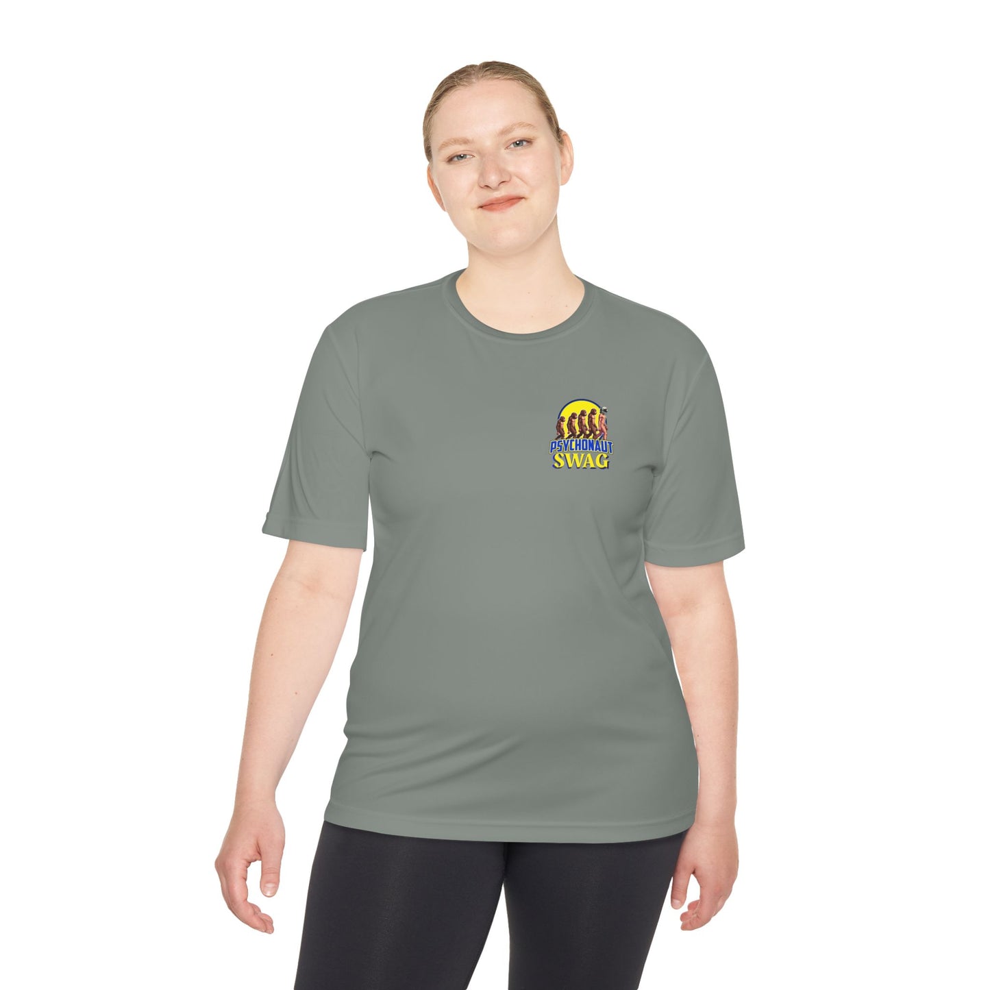 Psychonaut Swag, Small Biz, Unisex Moisture Wicking Tee, Workout Shirt, Gift for Car Enthusiasts, Casual Wear, Summer Activewear