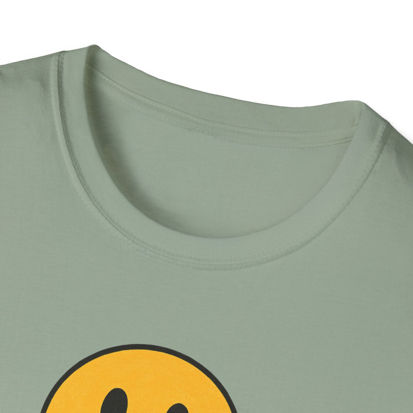 Smile Encouragement T-Shirt, Positive Vibes Tee, Unisex Graphic Shirt, Gift for Friends, Casual Wear, Everyday Comfort - Psychonaut Swag