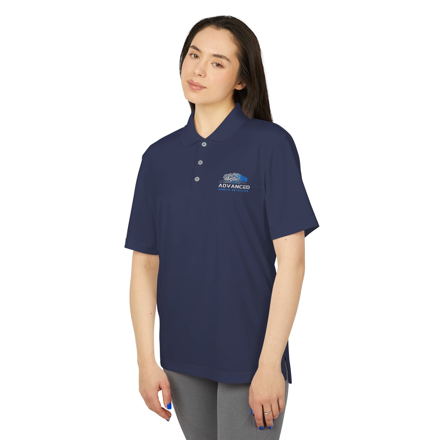 Advanced Mobile, adidasPolo, Athletic Wear, Casual Outing, Sports Gift, Summer Apparel, Team Uniform, Comfortable Fit