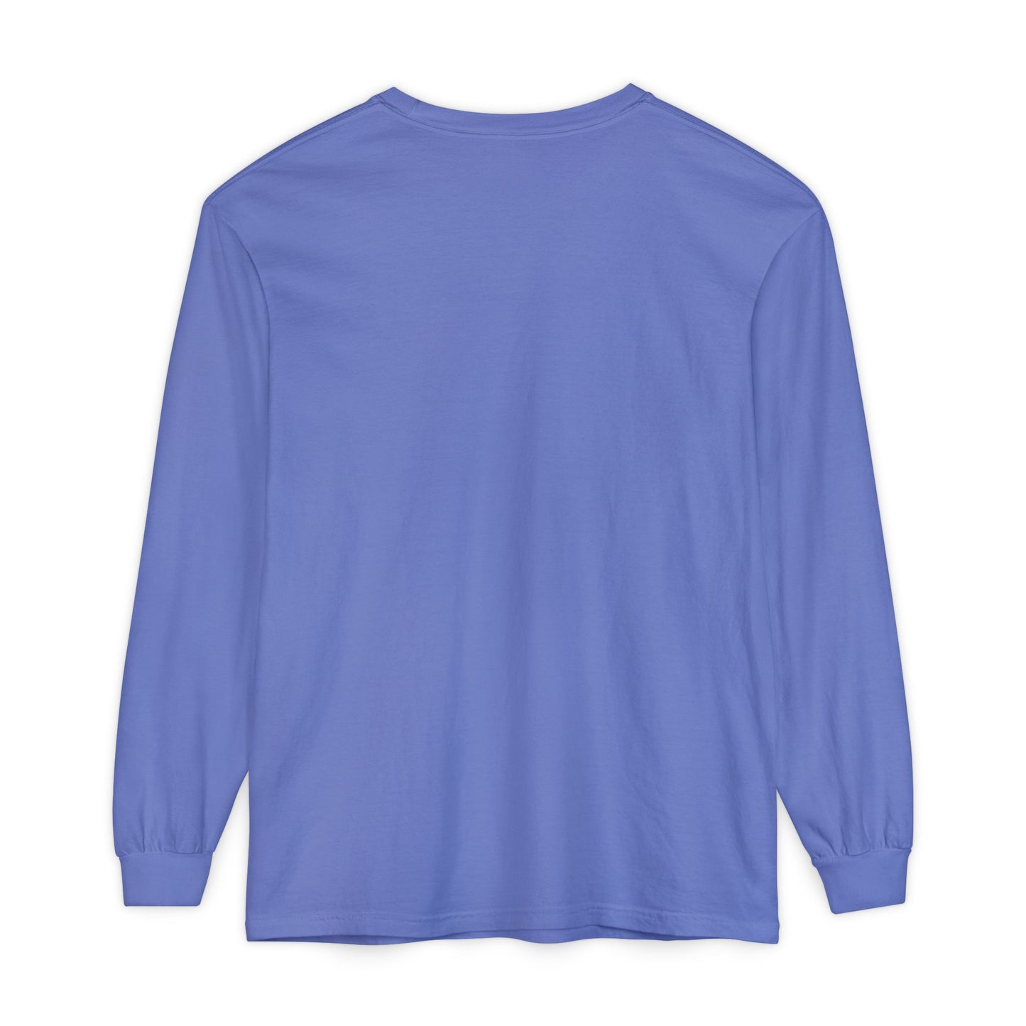 Sunset Dolphin Unisex Garment-dyed Long Sleeve T-Shirt - Psychonaut Swag