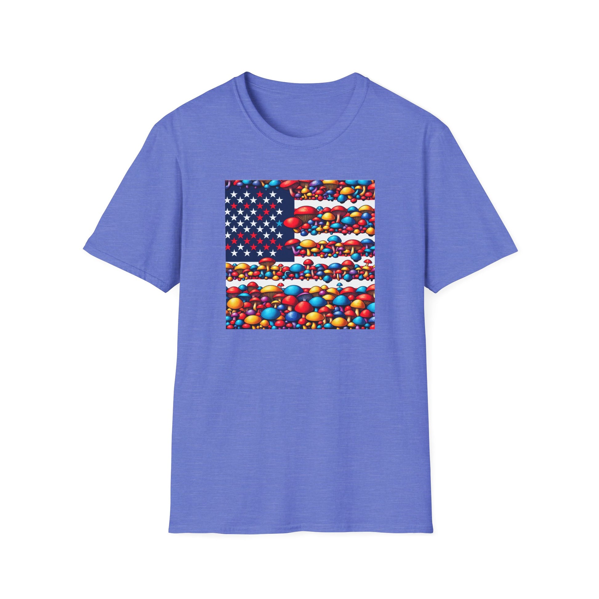Psychedelic America Softstyle T-Shirt - Psychonaut Swag