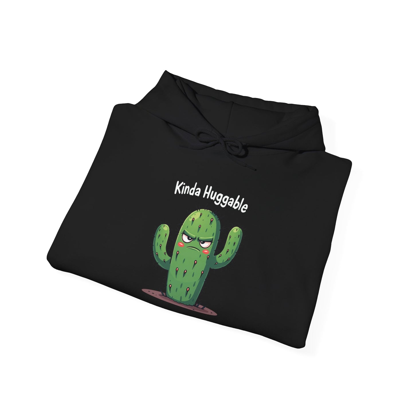 Kinda Huggable, Unisex Heavy Blend Sweatshirt, Comfy Gift, Funny Plant Lover Apparel, Perfect for Casual Outings, Spring Celebration - Psychonaut Swag
