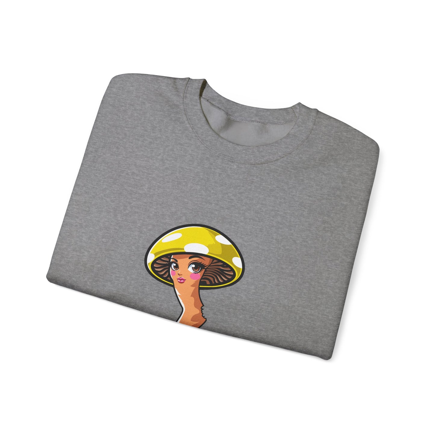 Crewneck Sweatshirt Sexy Bitter Shroom Design - Psychonaut Swag