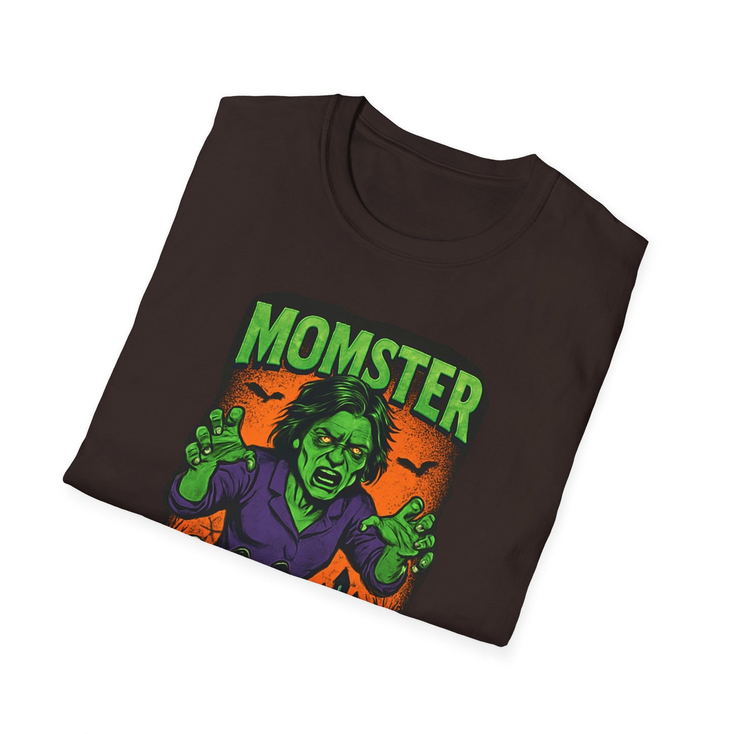 Halloween Momster T-Shirt, Unisex Spooky Tee, Cute Halloween Shirt, Gift for Halloween Lovers, Family Costume Shirt, Trick or Treat Shirt