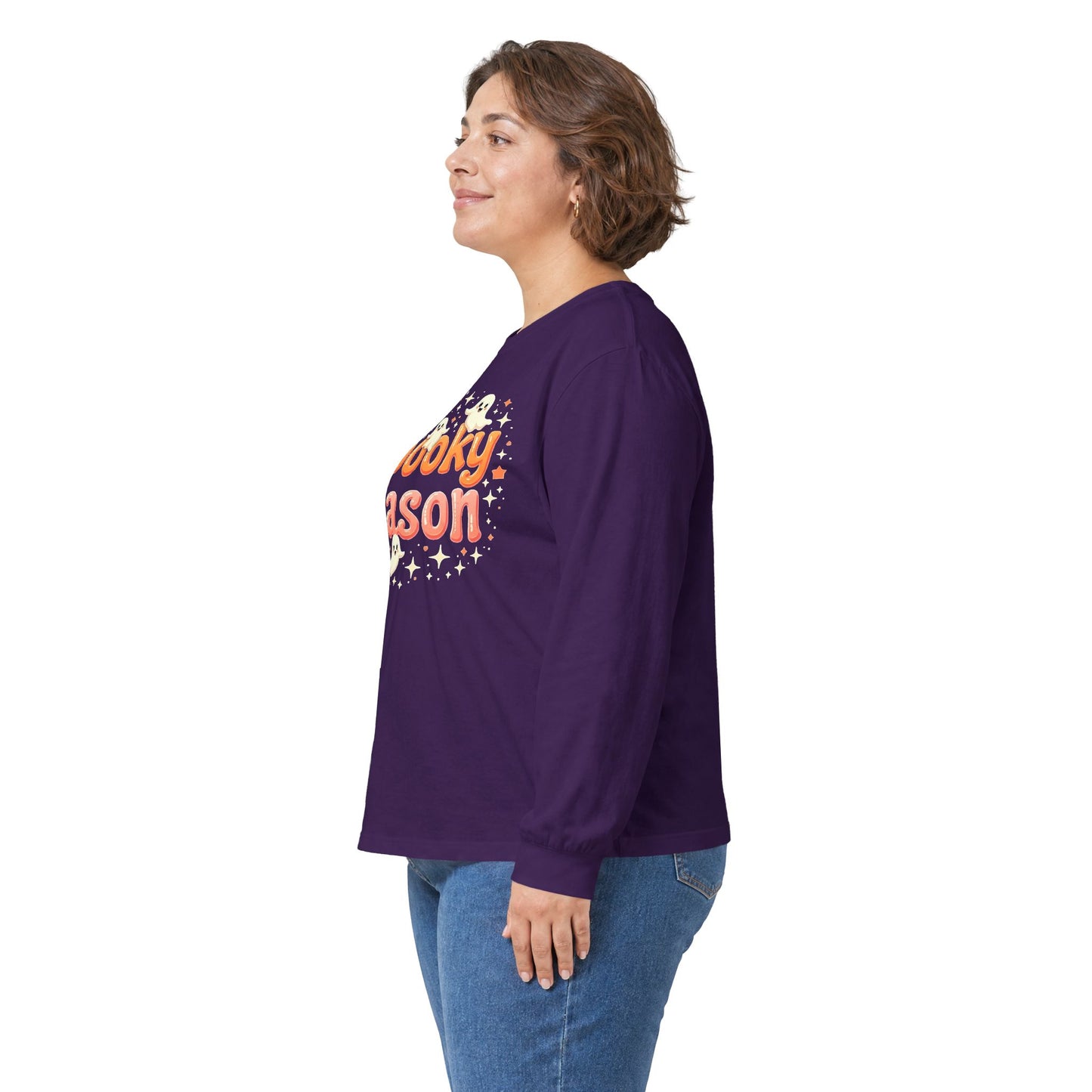 Spooky Season Long Sleeve — Cute Ghosts Halloween Shirt