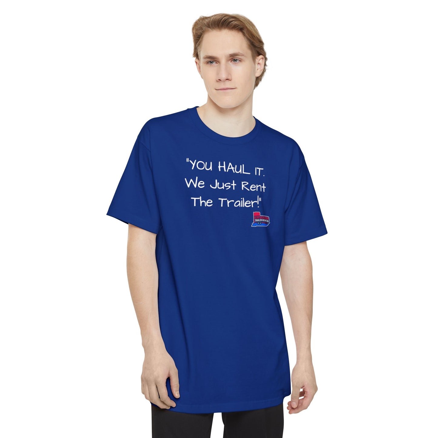 Tall mock1, Kentuckiana small biz swag, T-Shirt | Casual Souvenir Tee, Road Trip Gear, Gift for Trailer Owners, Fun Outdoor Wear, Unisex Apparel