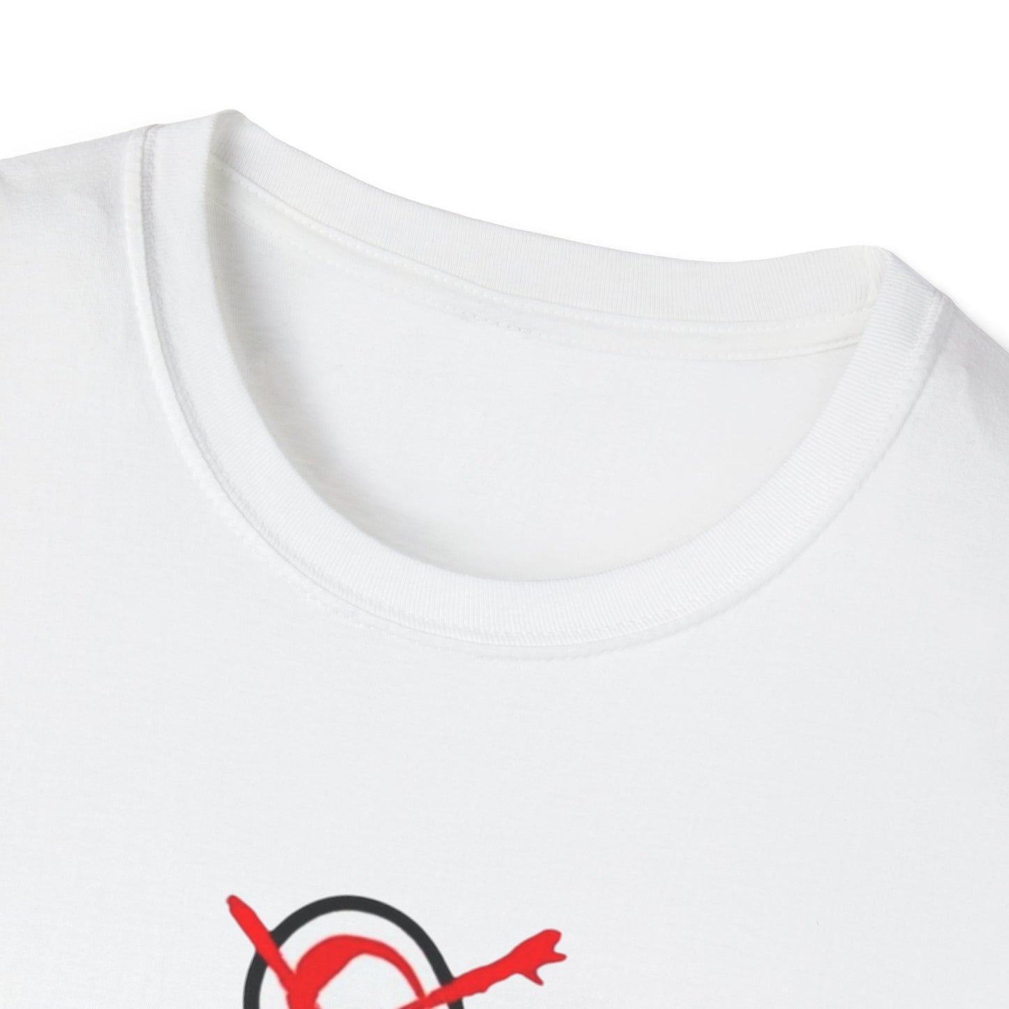 Deaf to Gossip T-Shirt, Unisex Softstyle Tee, Funny Graphic T-Shirt, Awareness Apparel, Gift for Friends, Casual Wear - Psychonaut Swag