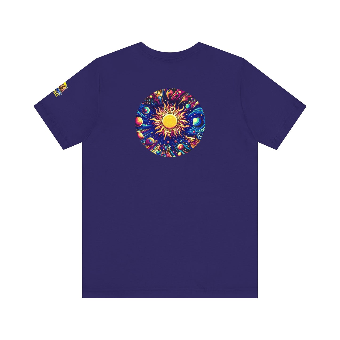 Psychonaut Staple solar system, Unisex Jersey Short Sleeve Tee - Psychonaut Swag