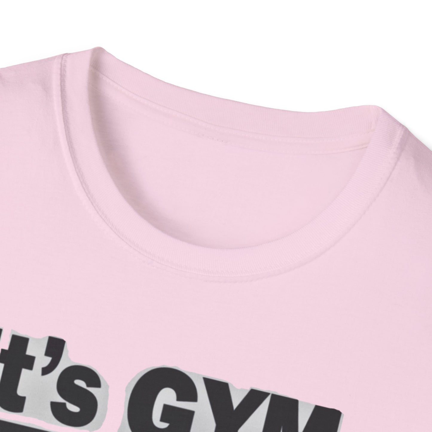 It's Gym Time T-Shirt, Motivational Workout Shirt, Fitness Apparel, Gift for Gym Lovers, Casual Sport Tee - Psychonaut Swag