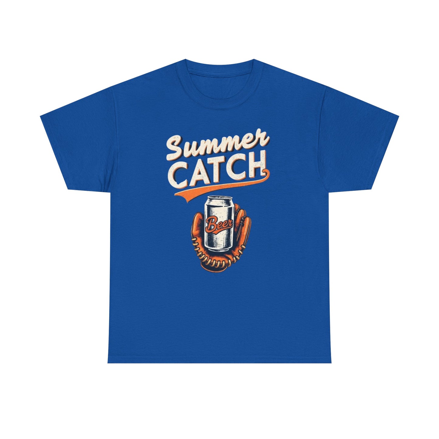 Summer Catch Tee, Casual Summer Shirt, Gift for Beer Lovers, Fun Graphic T-Shirt, Perfect for BBQs and Picnics - Psychonaut Swag