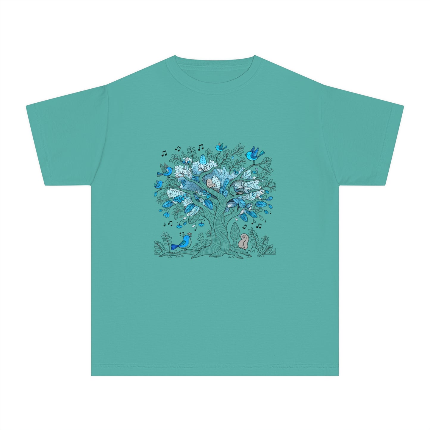 Whimsical tree Youth Midweight Tee - Psychonaut Swag