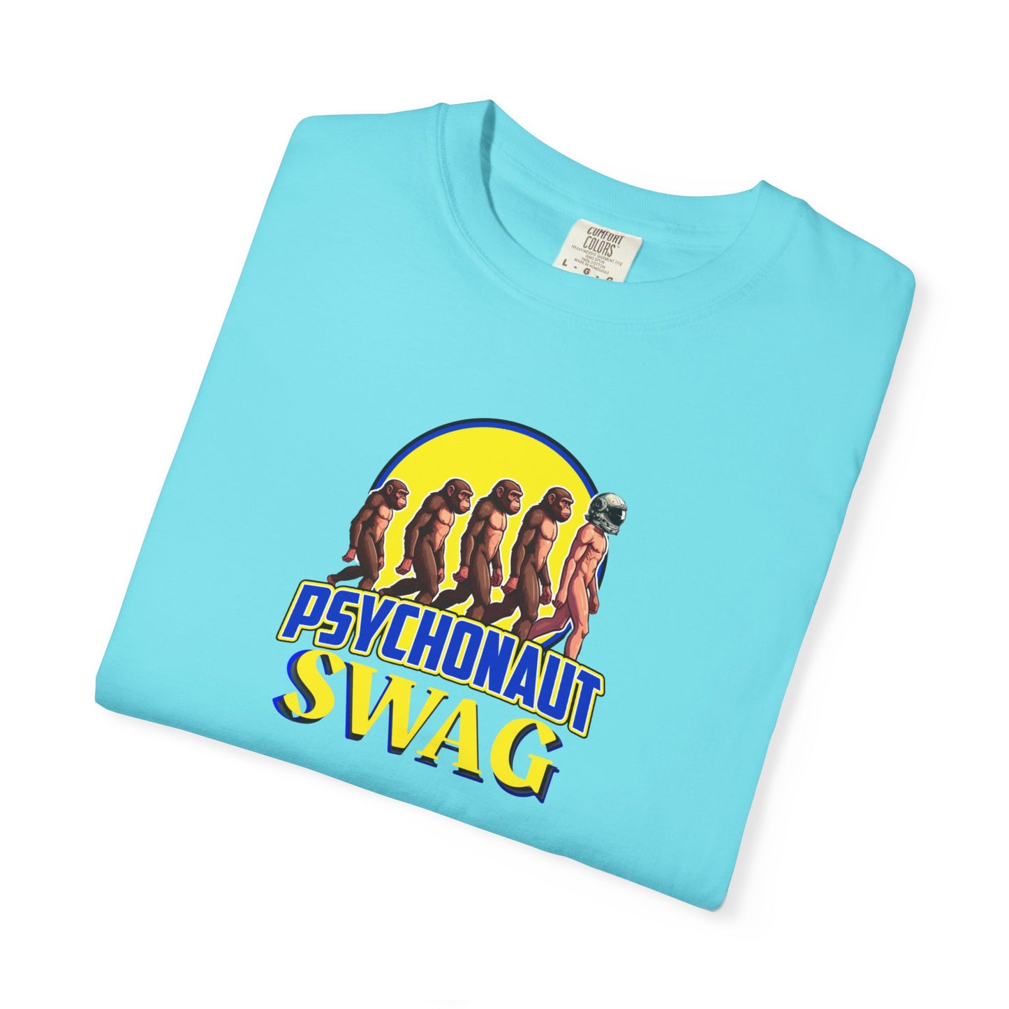Psychonaut Swag small biz,  Unisex Garment-Dyed T-Shirt | Unique Gift for Festival Lovers, Streetwear, Casual Style, Summer Wardrobe, Psychedelic Art