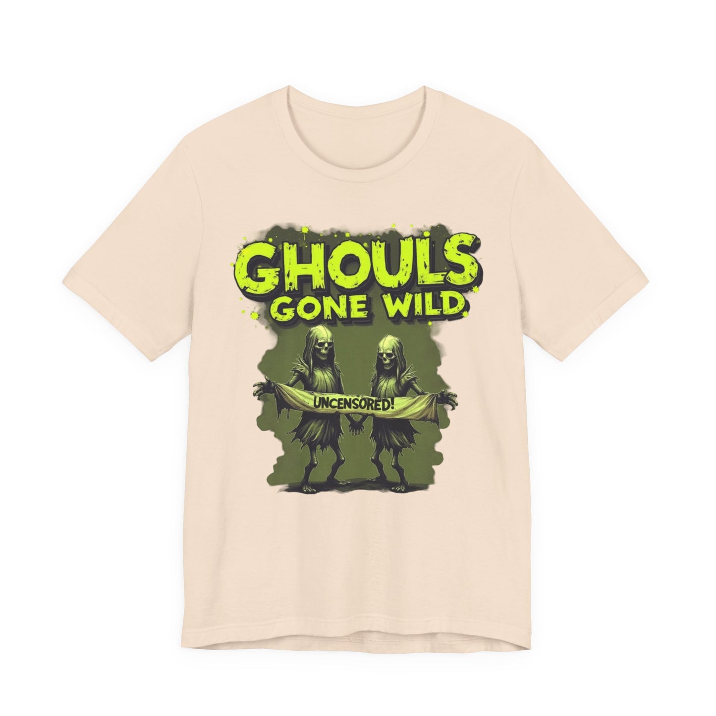 Ghouls Gone Wild Tee, Funny Halloween T-Shirt, Unisex Graphic Tee, Spooky Party Shirt, Casual Wear for Halloween