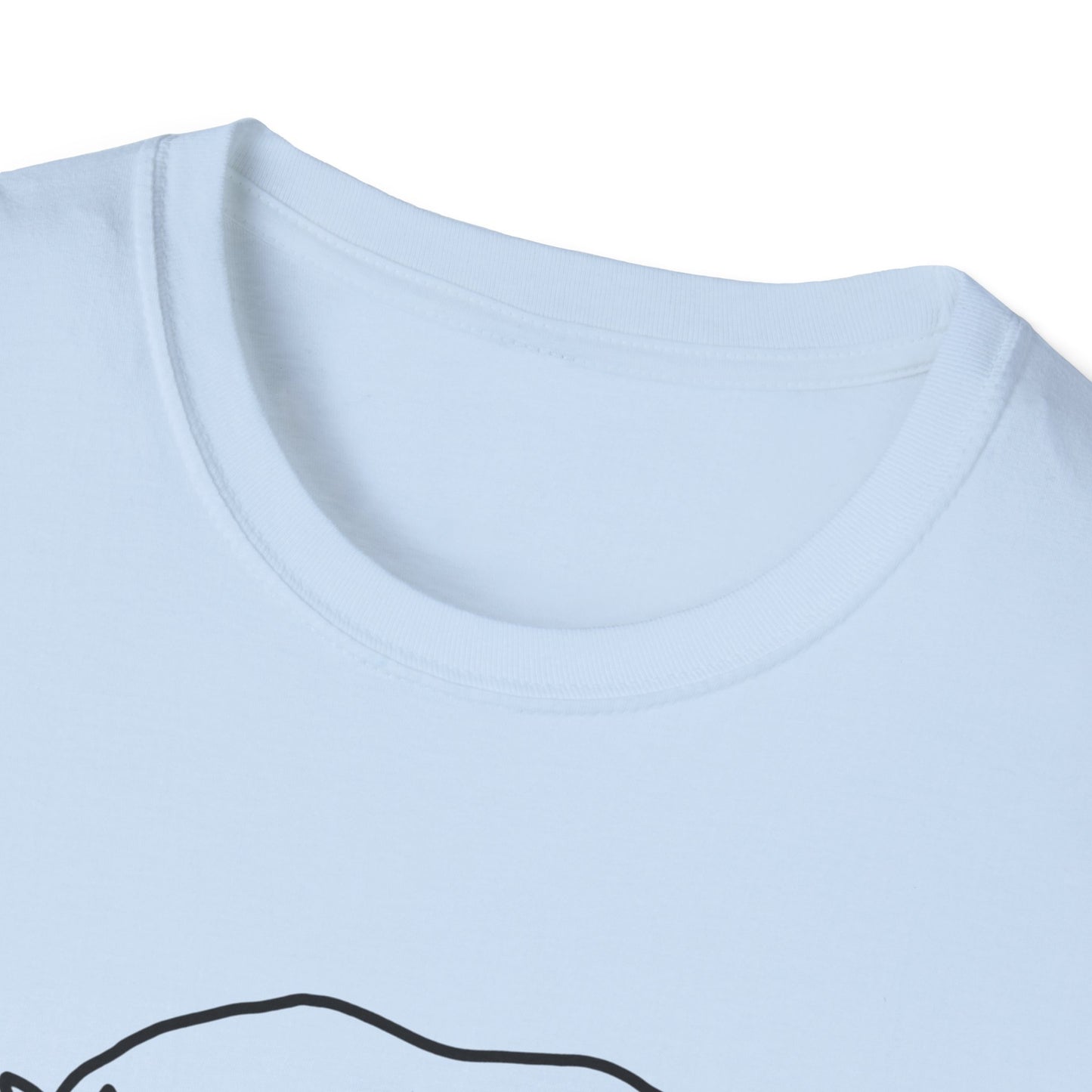 Chunky Unicorn, Rhino, Unisex Softstyle T-Shirt, Funny Tee, Gift for Animal Lovers, Casual Wear, Birthday Present, Unique Graphic Shirt