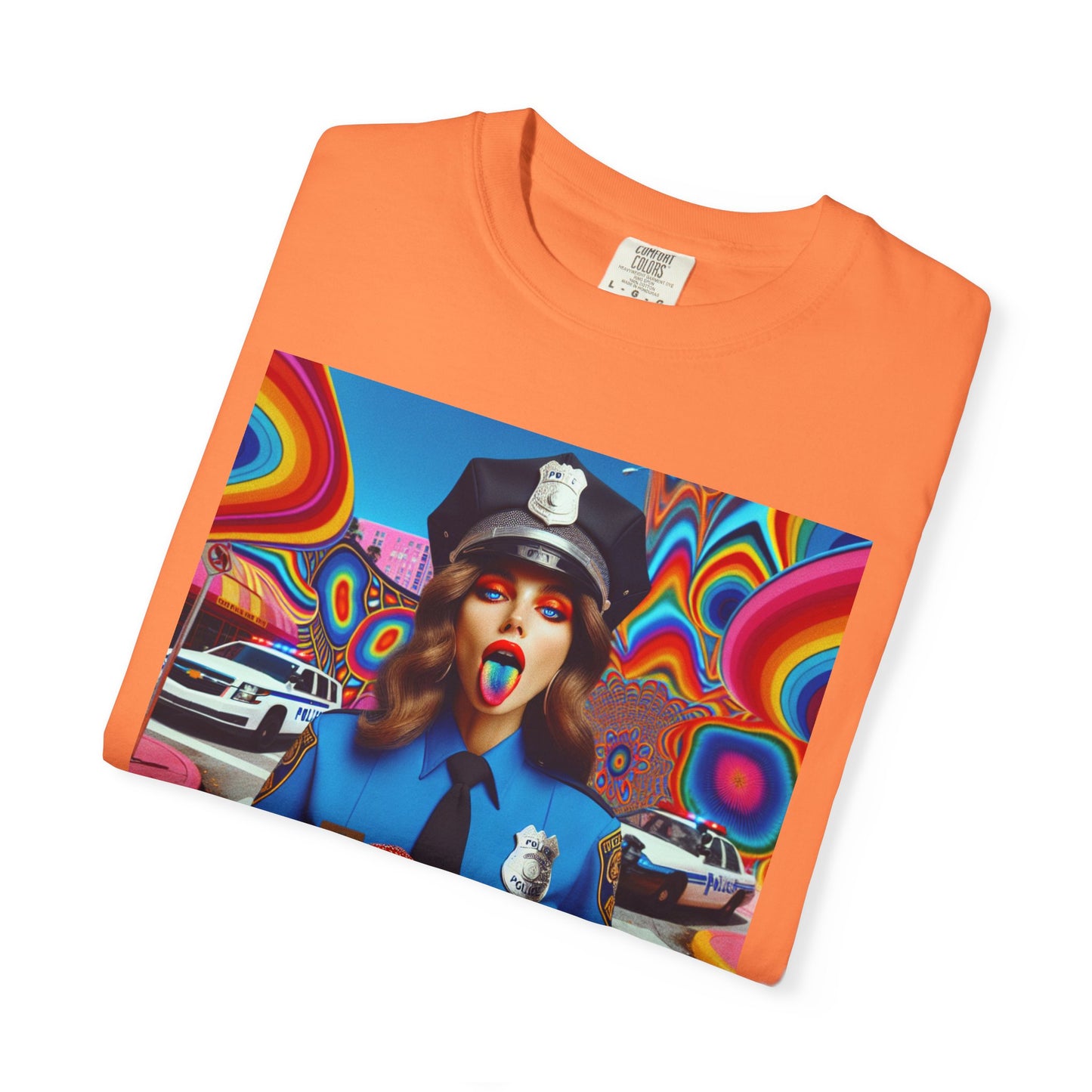 Holding, Unisex Garment-Dyed T-shirt - Psychonaut Swag