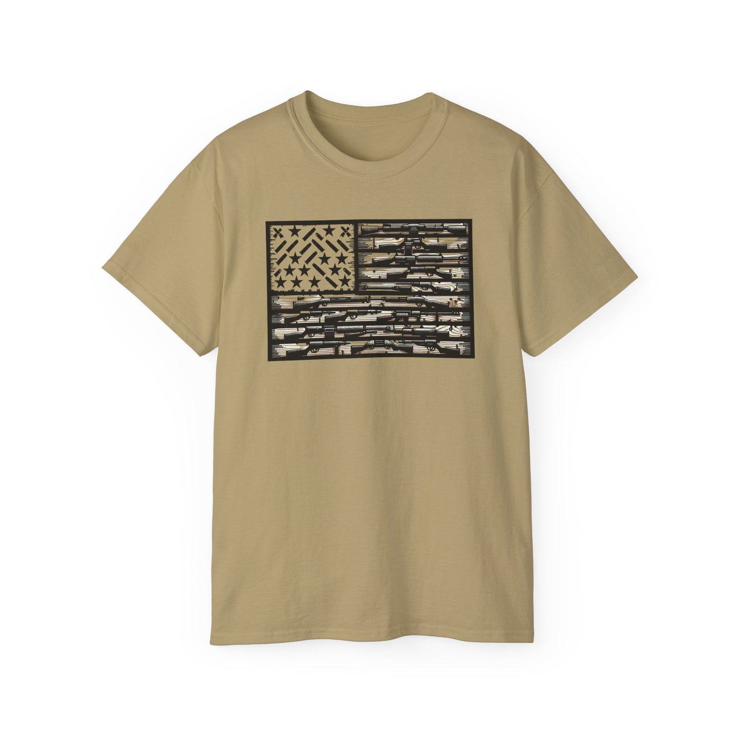 2nd Amendment Flag, Unisex Ultra Cotton Tee - Psychonaut Swag