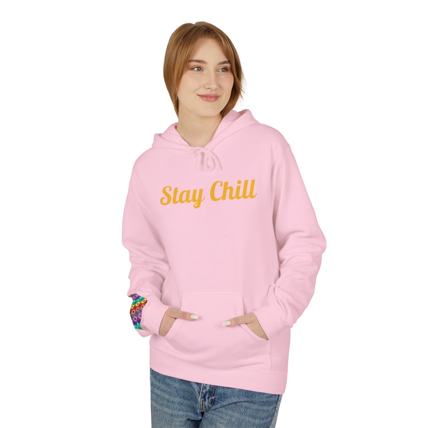 Stay Chill Unisex Midweight Softstyle Fleece Hoodie - Psychonaut Swag